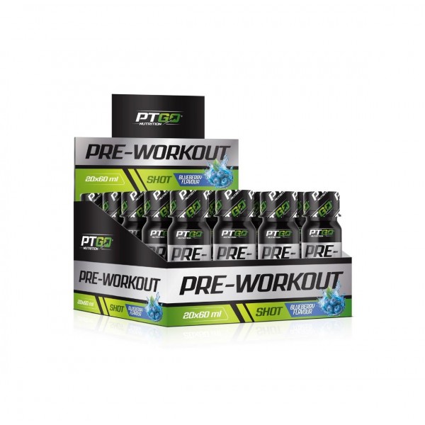 PT GO NUTRITION PRE-WOKOUT 20X60 ML