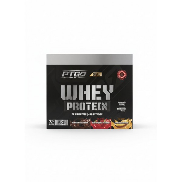 PT GO WHEY PROTEİN ŞASE 3 MİX FLAVOUR 72 ŞASE