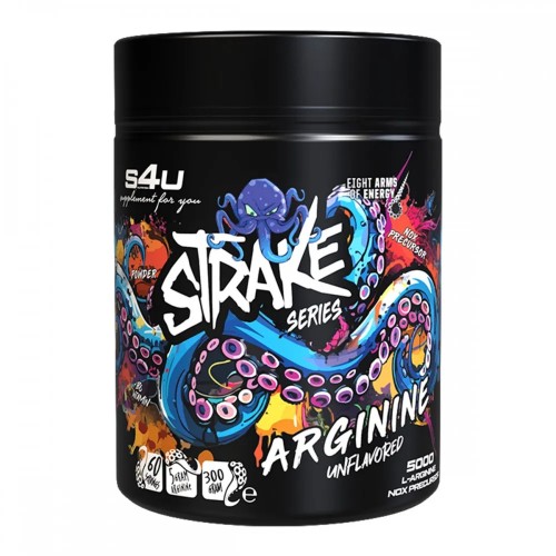 S4U Strake Series Arginine Aromasız 300g - Saf Performans