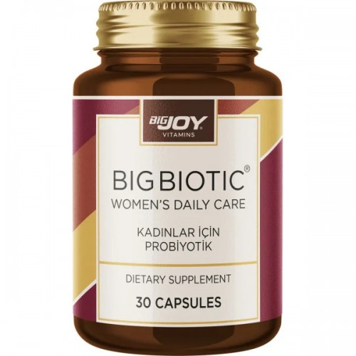 BİG JOY VİTAMİNS WOMENS BİGBİOTİC 30 KAPSÜL
