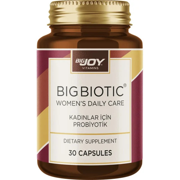 BİG JOY VİTAMİNS WOMENS BİGBİOTİC 30 KAPSÜL