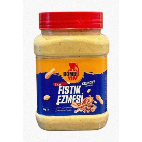 BOMB SERİES 1000 GR NATUREL FISTIK EZMESİ