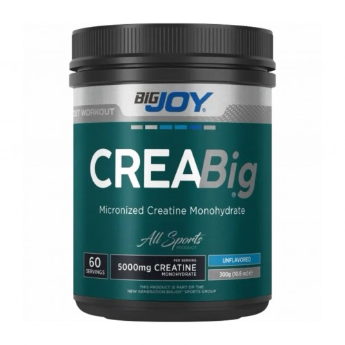 BİG JOY CREABİG MİCRONİZED CREATİNE POWDER 300 GR 
