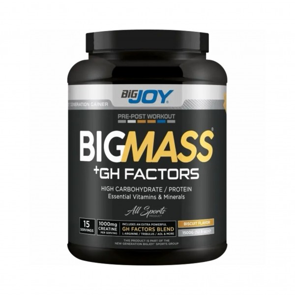BİG JOY BİG MASS + GH FACTORS  - 1500 GR