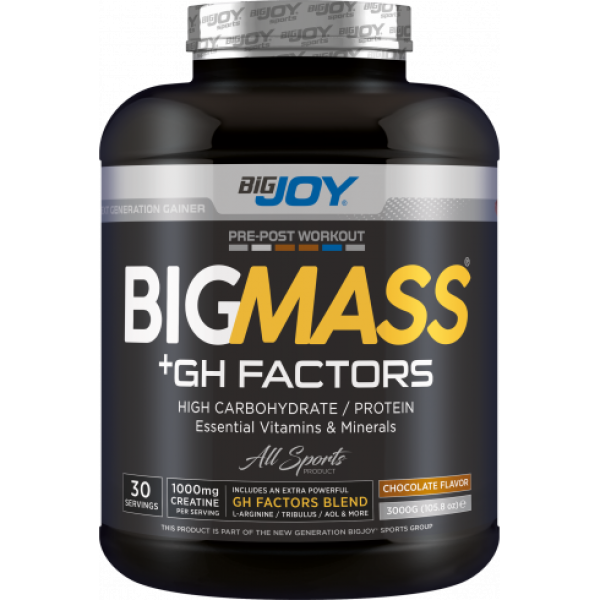 BİG JOY BİG MASS + GH FACTORS 3000 GR