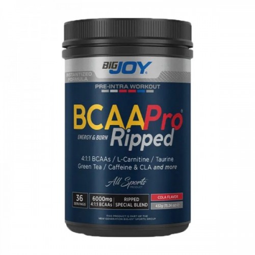 BİG JOY BCAA PRO 4:1:1 RİPPED 432 GR