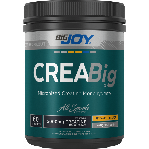 BİG JOY CREABİG MİCRONİZED CREATİNE POWDER 420 GR