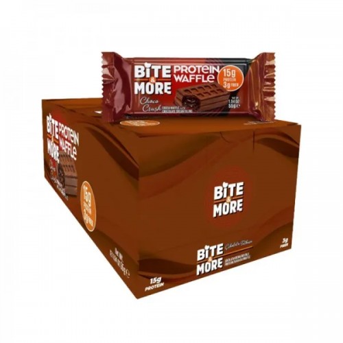 BİTE MORE PROTEİN WAFFLE 12 ADET X 55 GRAM