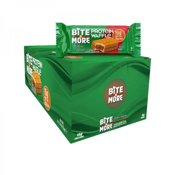 BİTE MORE PROTEİN WAFFLE 12 ADET X 55 GRAM