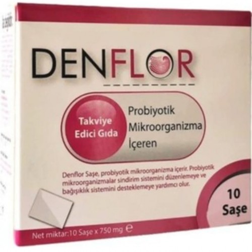 DENFLOR Probiyotik Takviye Edici Gıda (10 şase)
