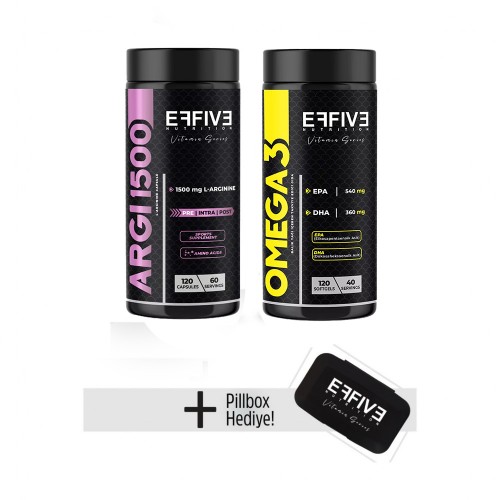 EFFİVE OMEGA-3 + ARGI1500 