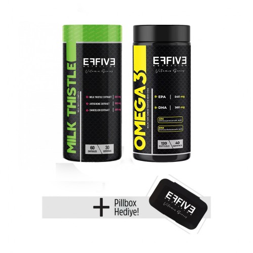 EFFİVE OMEGA-3 + MİLK THİSTLE 