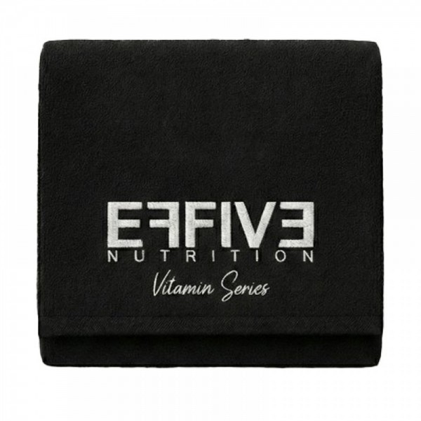 Effive %100 Pamuk Siyah Havlu