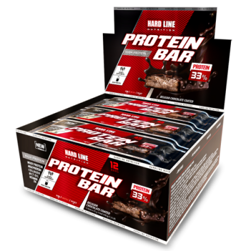 HARDLİNE PROTEİN BAR 45 GR X 12 ADET ÇİKOLATA