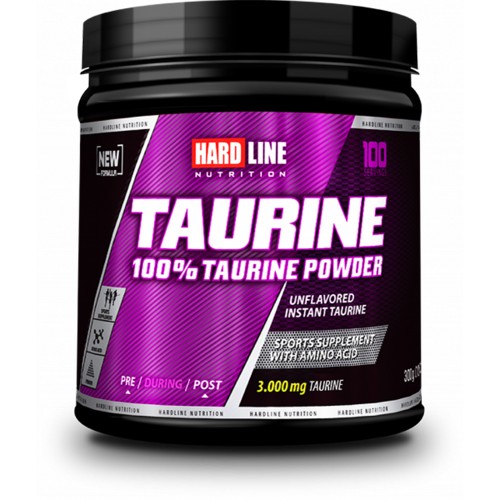 HARDLİNE TAURİNE %100 POWDER 300 GR