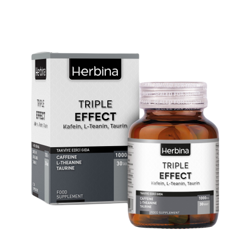 HERBİNA TRIPLE EFFECT 1000 MG - 30 TABLET