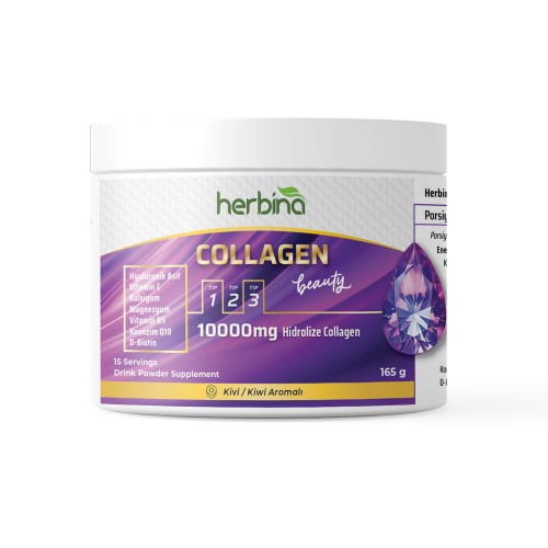HERBİNA COLLAGEN TİP 1-2-3 165 GRAM TOZ FORM