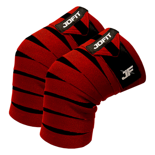JOFİT KNEE WRAPS KIRMIZI- SİYAH