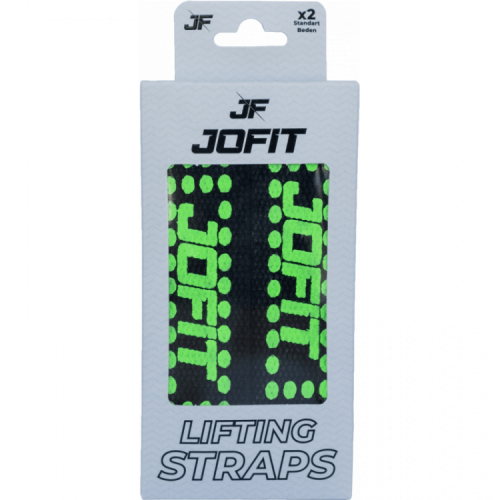 JOFİT LİFTİNG STRAP SİYAH - NEON YEŞİL