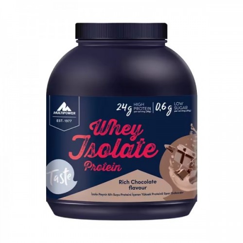 MULTİPOWER %100 PURE WHEY İSOLATE 2000 GR