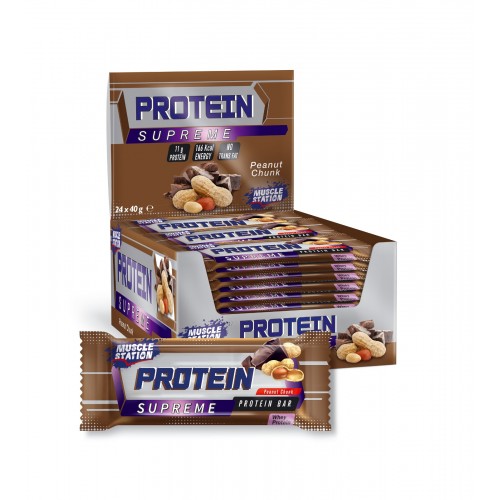 Muscle Statıon Yer Fıstıklı Protein Bar 24 Lü