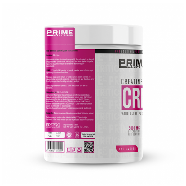 PRİME NUTRİTİON CREATİNE 300 GR