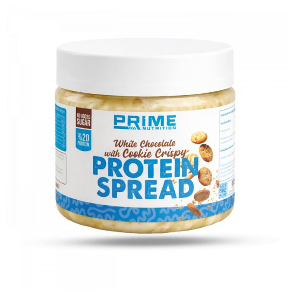 PRİME NUTRİTİON WHITE CHOCOLATE & COOKIE CRISPY PROTEIN SPREAD 350 GRAM
