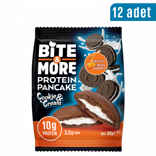 BİTE MORE PROTEİN PANCAKE (50 GR) - 12 ADET