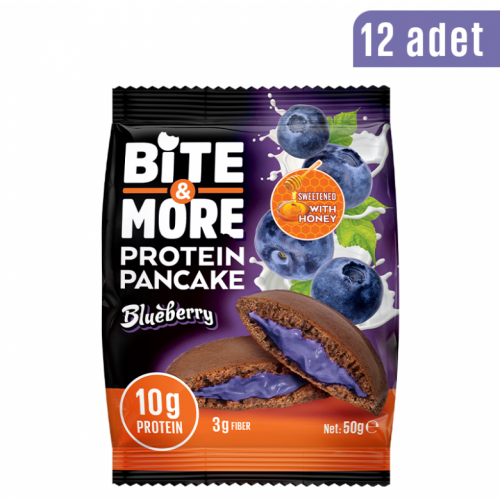 BİTE MORE PROTEİN PANCAKE (50 GR) - 12 ADET