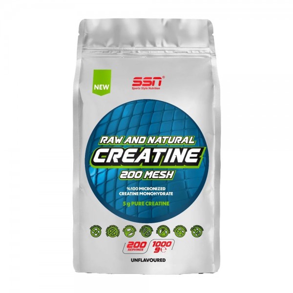 SSN RAW AND NATURAL CREATINE 1000 GR