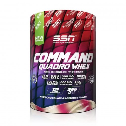 SSN COMMAND QUADRO WHEY 366 GR 