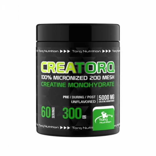 TORQ CREATORQ %100 MİCRONİZED CREATİNE MONOHYDRATE 300 GR