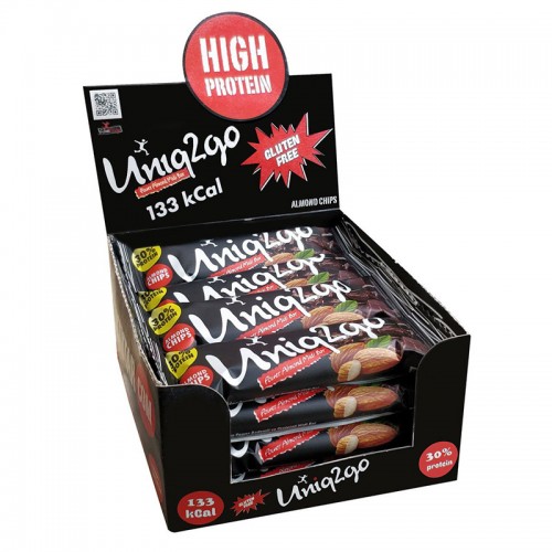 UNİQ2GO POWER ALMOND MİDİ BAR(38 GR) - 16 ADET