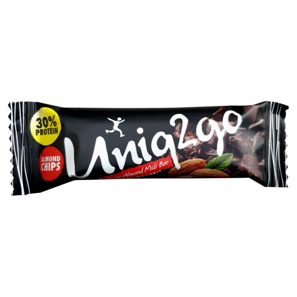 UNİQ2GO POWER ALMOND MİDİ BAR(38 GR) - 16 ADET