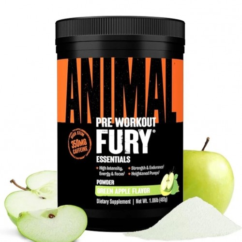 Animal Fury | Pre-Workout Green Apple
