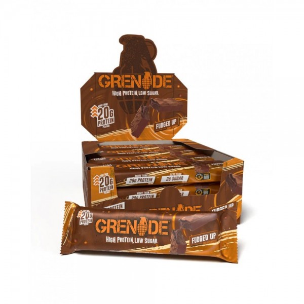 GRENADE FUDGED UP PROTEIN BAR 60 GR 12 ADET
